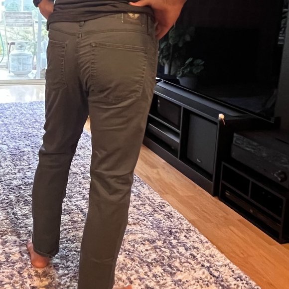 Dockers Jean Cut Pants Slim Fit Gray 32x30 - Picture 2 of 9